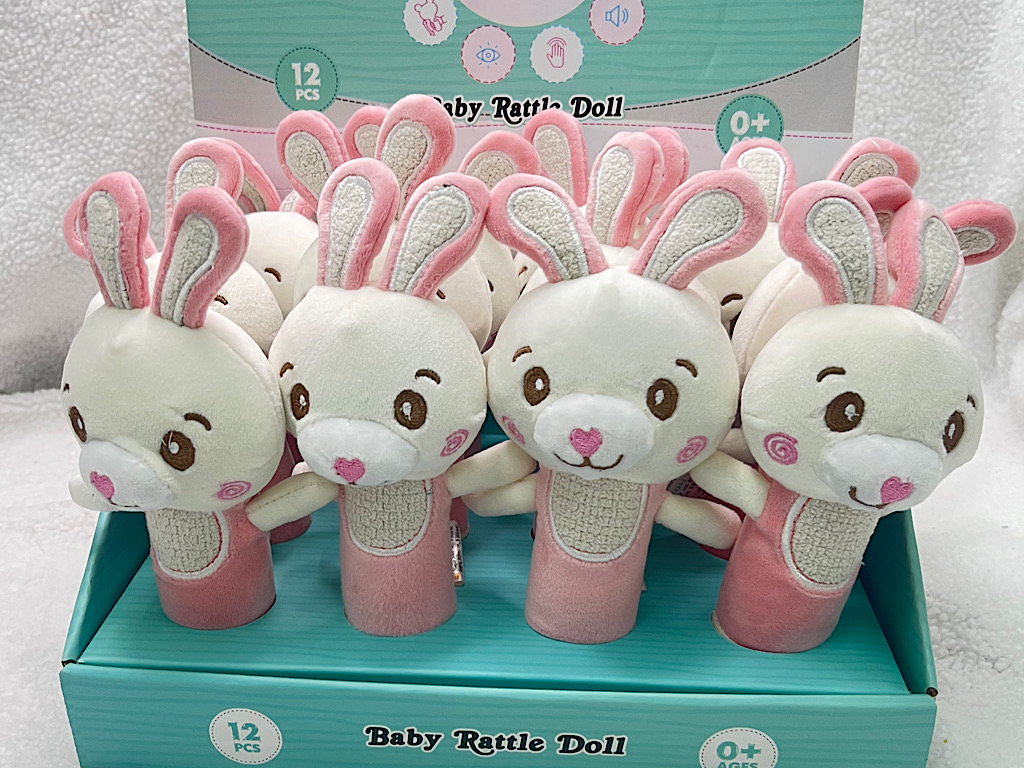 جغجغه سوسیسی نوزادی طرح حیوانات شیکری baby hood