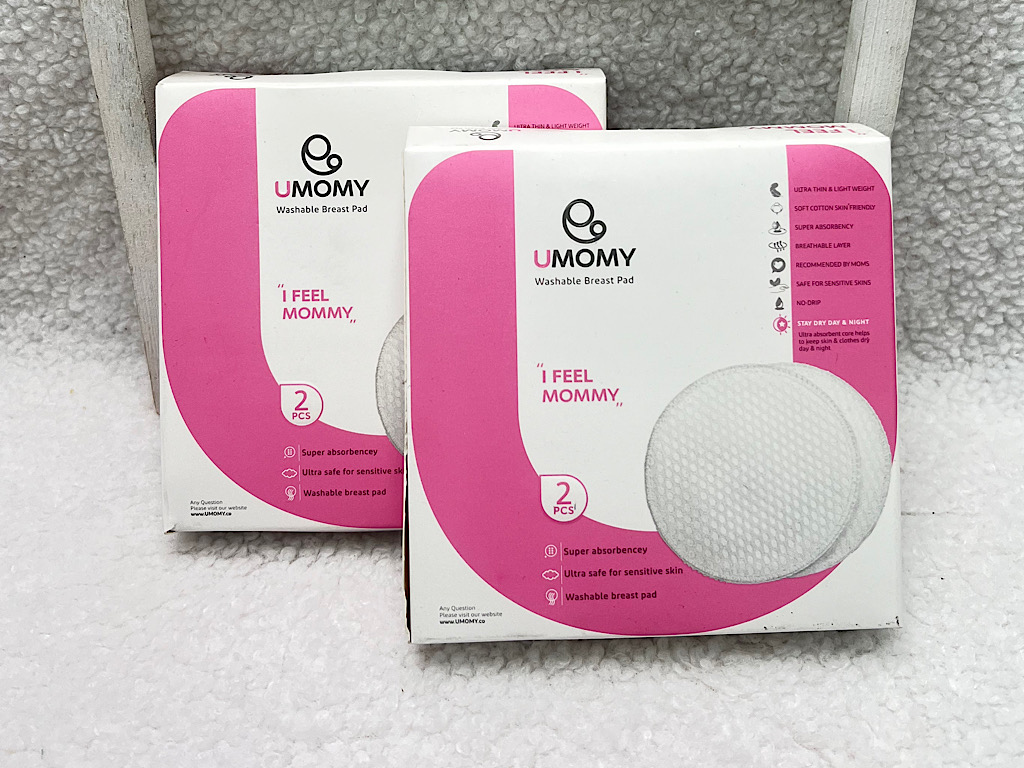 پد سینه قابل شست و شو برند UMOMY (2 عددی)