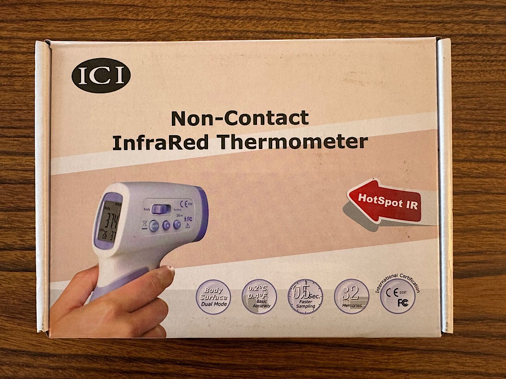 تب سنج تفنگی لیزری نوزاد و کودک دو منظوره  ISI