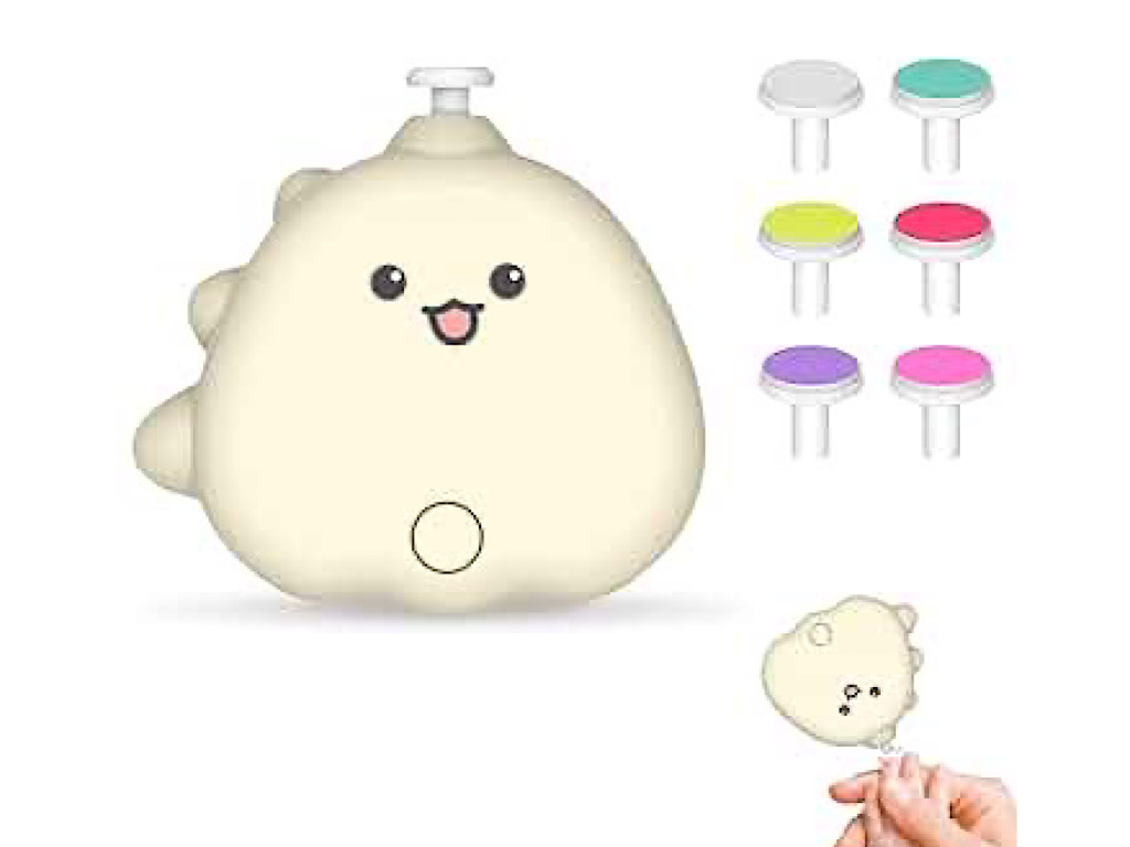 سوهان ناخن شارژی نوزاد و کودک طرح دایناسور عروسکی