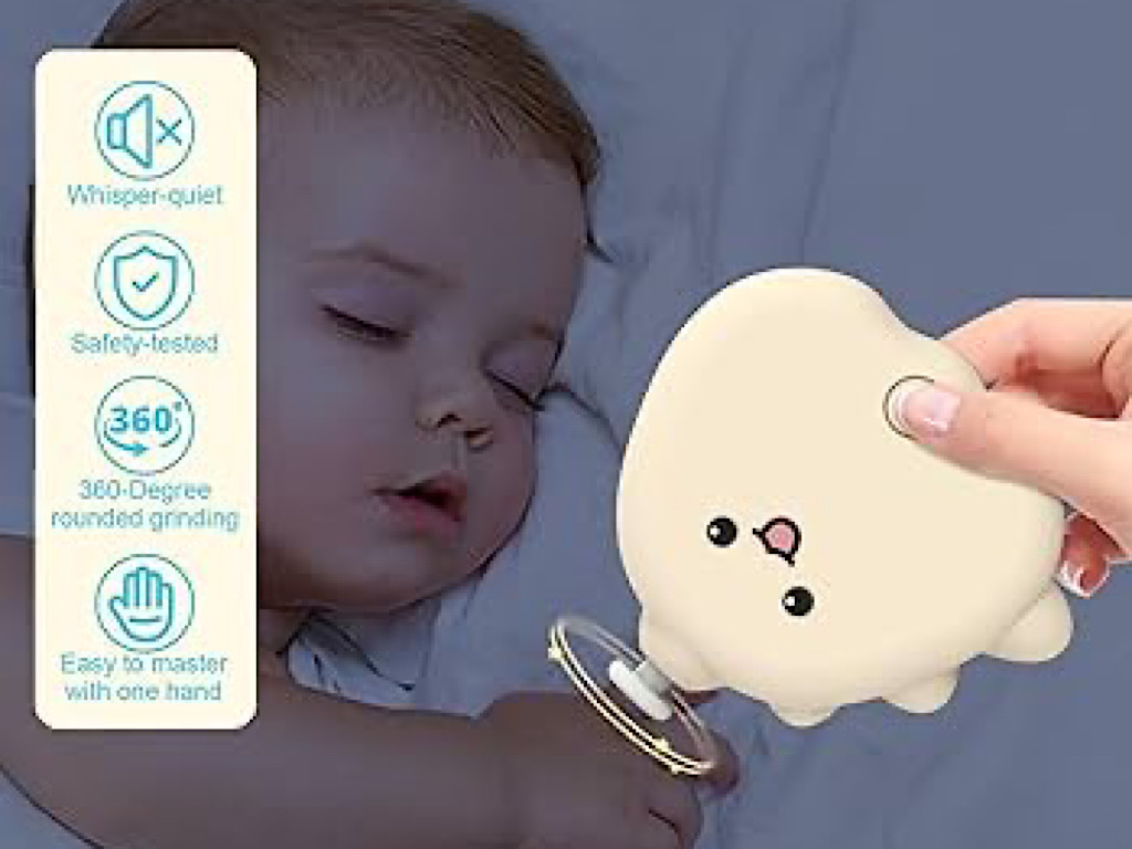 سوهان ناخن شارژی نوزاد و کودک طرح دایناسور عروسکی