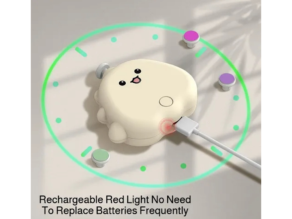 سوهان ناخن شارژی نوزاد و کودک طرح دایناسور عروسکی