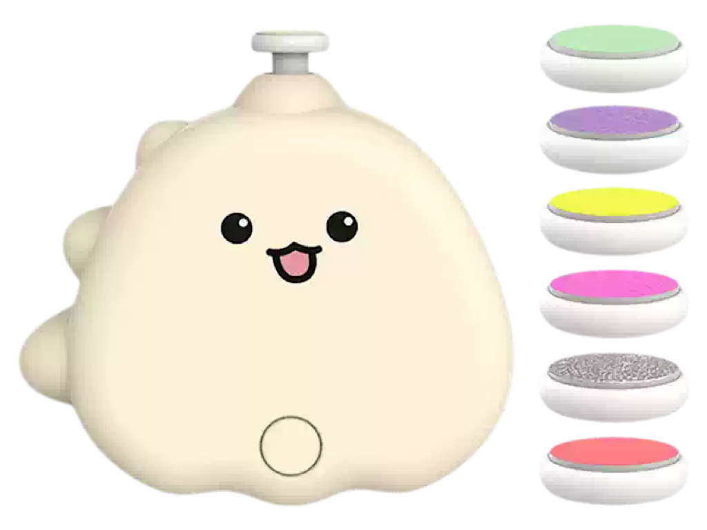 سوهان ناخن شارژی نوزاد و کودک طرح دایناسور عروسکی