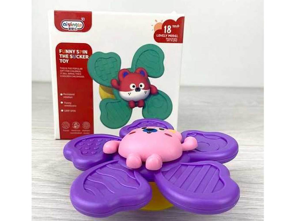 اسپینر چسبان 1 عددی اسباب بازی 5 پر