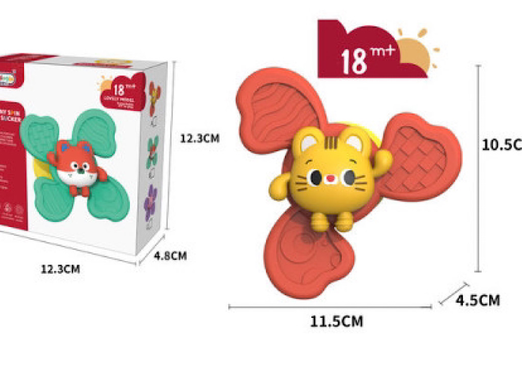 اسپینر چسبان 1 عددی اسباب بازی 3 پر