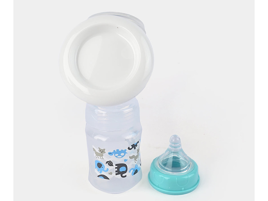 شیردوش پمپی دستی به همراه شیشه شیر حجم 180  ml آلگو  ALGO