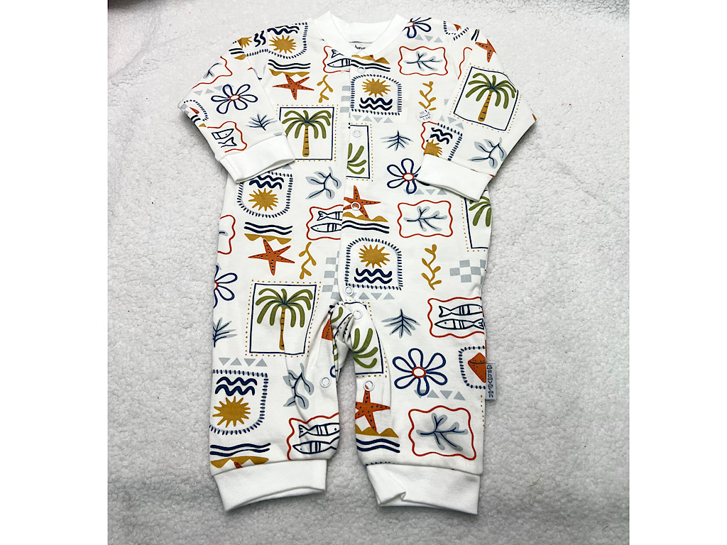 سرهمی نوزادی طرح هاوایی به آوران Behavaran