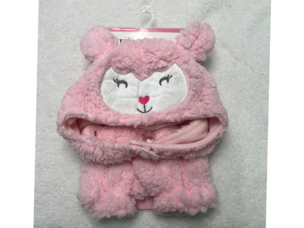 ست کلاه و دستکش نوزادی پولیشی AIFEIER