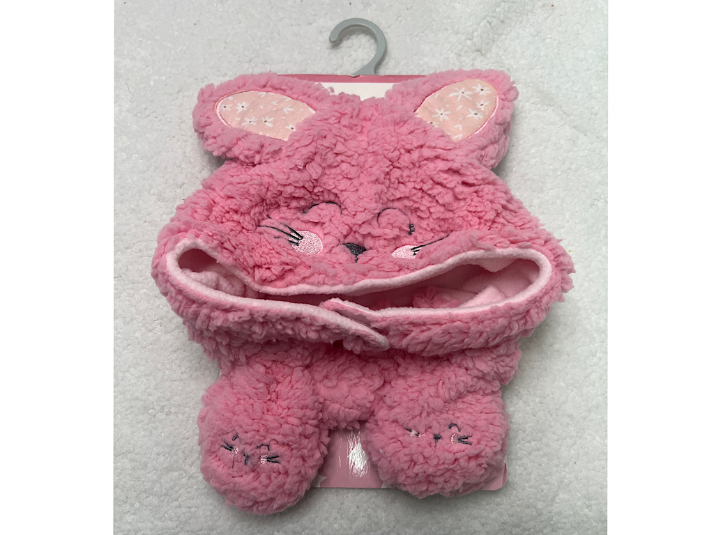 ست کلاه و دستکش نوزادی پولیشی AIFEIER