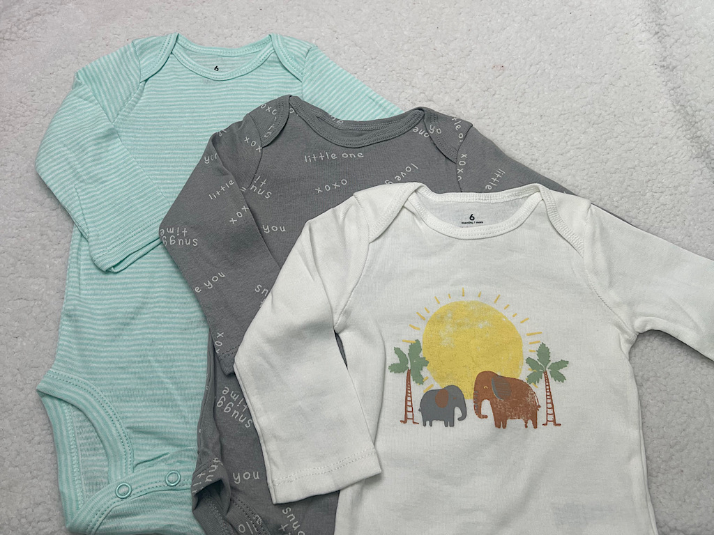 بادی آستین بلند 6 ماه کارترز carters