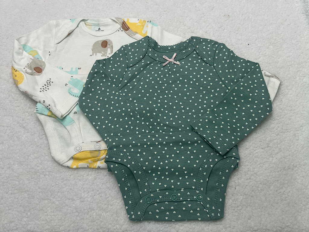 بادی آستین بلند 6 ماه کارترز carters