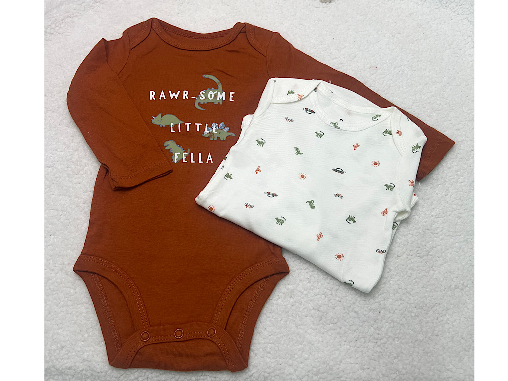 بادی آستین بلند9ماه کارترز carters