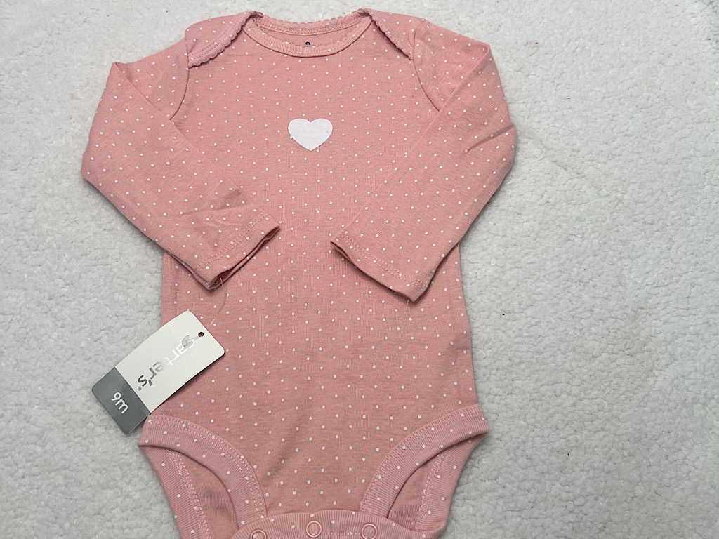 بادی آستین بلند9ماه کارترز carters