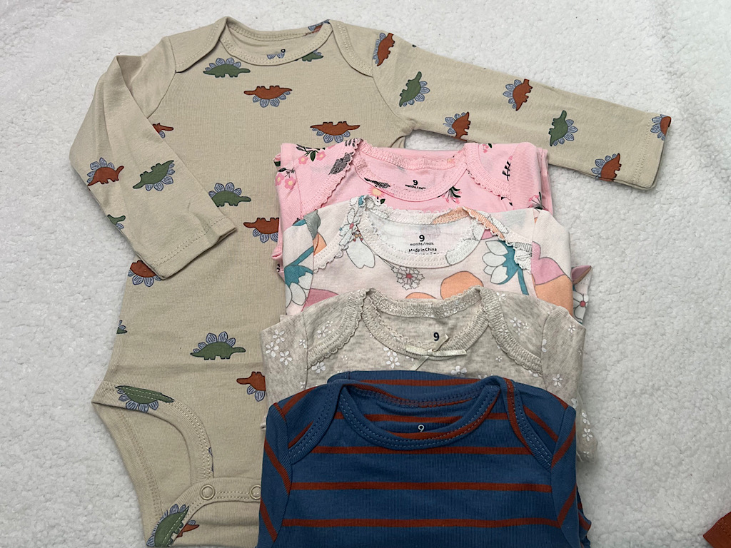 بادی آستین بلند9ماه کارترز carters