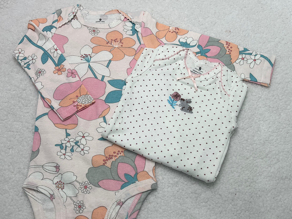 بادی آستین بلند9ماه کارترز carters