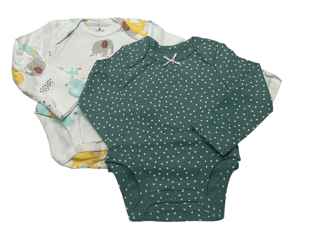 بادی آستین بلند 6 ماه کارترز carters