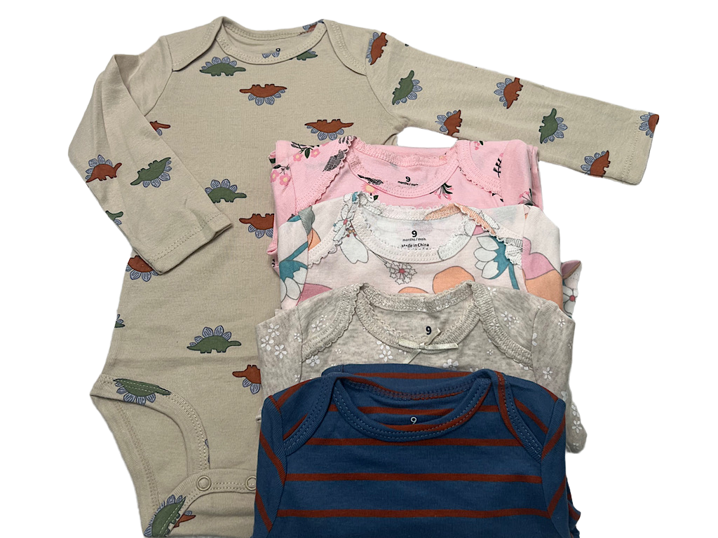 بادی آستین بلند9ماه کارترز carters