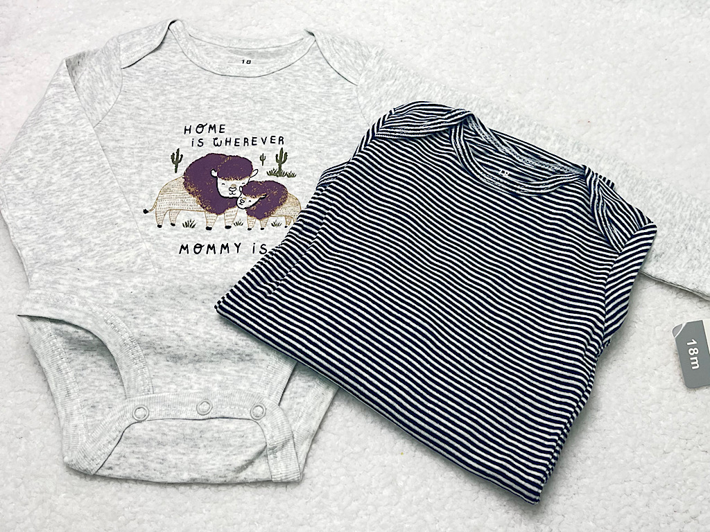 بادی آستین بلند نوزادی 18 ماه کارترز CARTERS