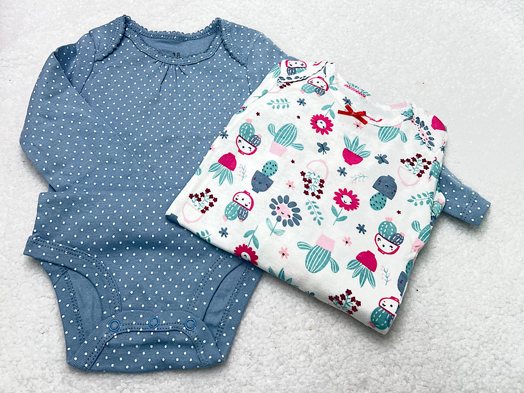 بادی آستین بلند نوزادی 18 ماه کارترز CARTERS