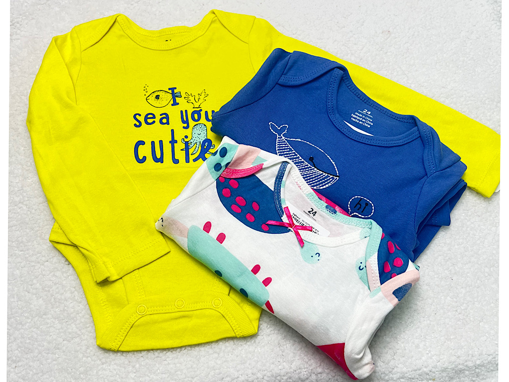 بادی آستین بلند نوزادی 24 ماه کارترز CARTERS