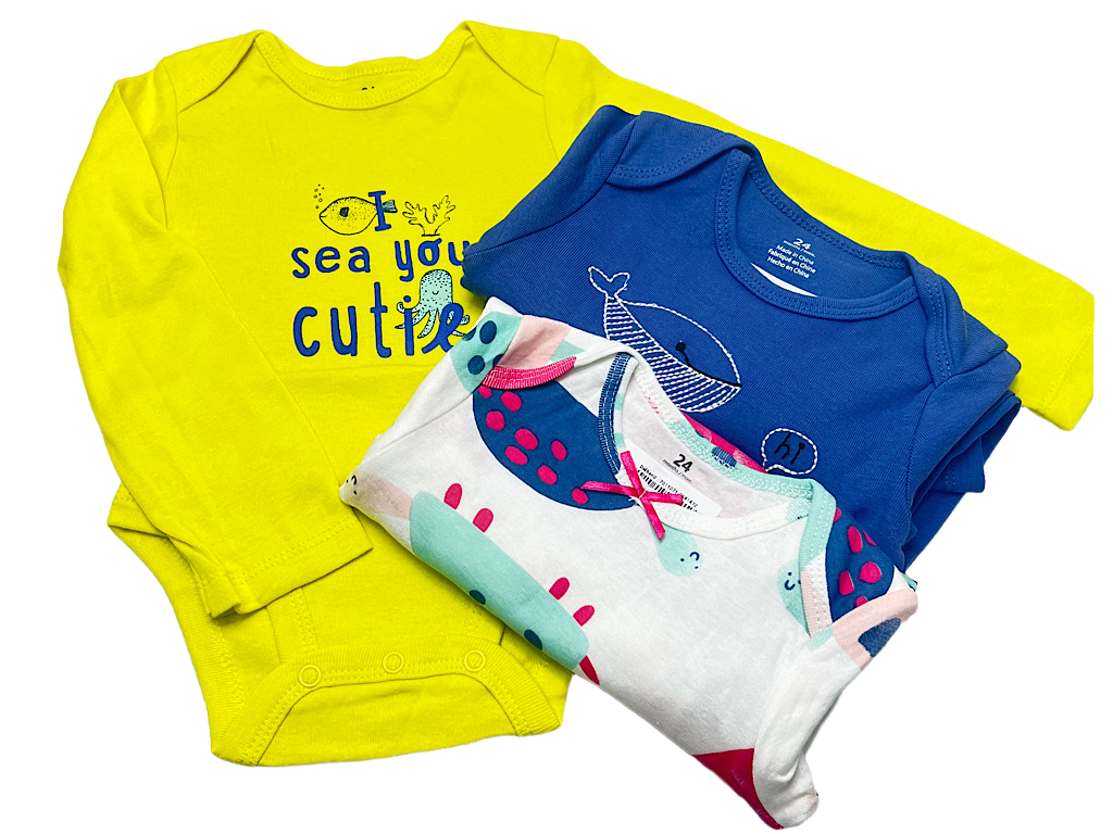 بادی آستین بلند نوزادی 24 ماه کارترز CARTERS