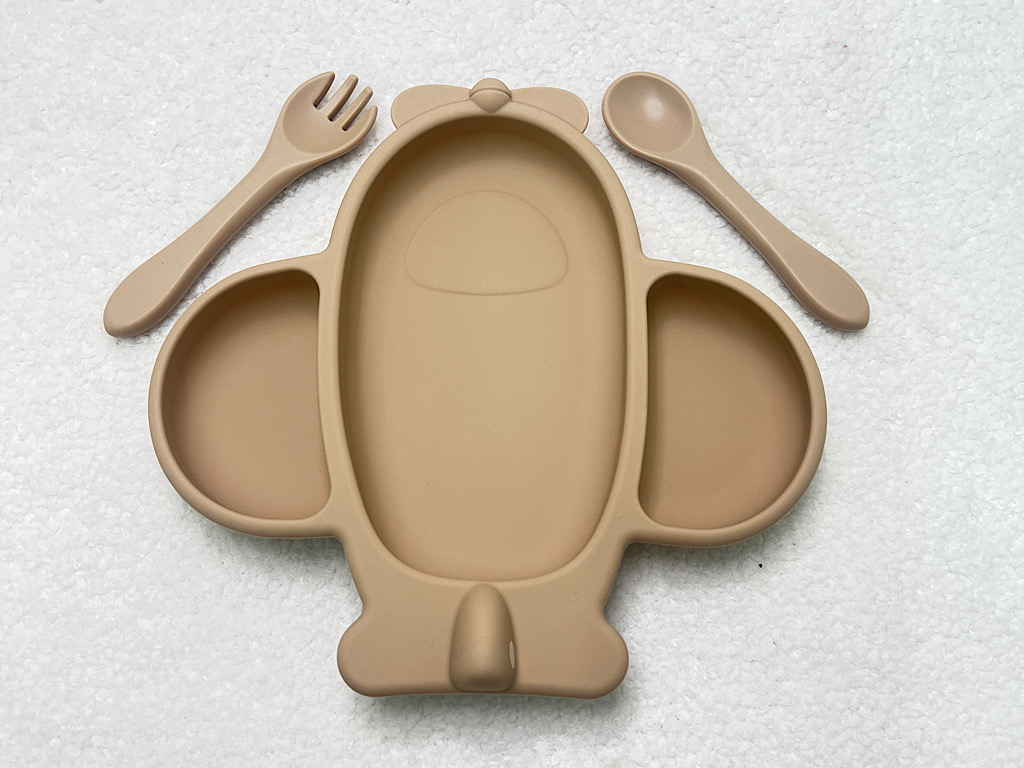 ست ظرف غذا سیلیکونی 9 تکه هواپیما