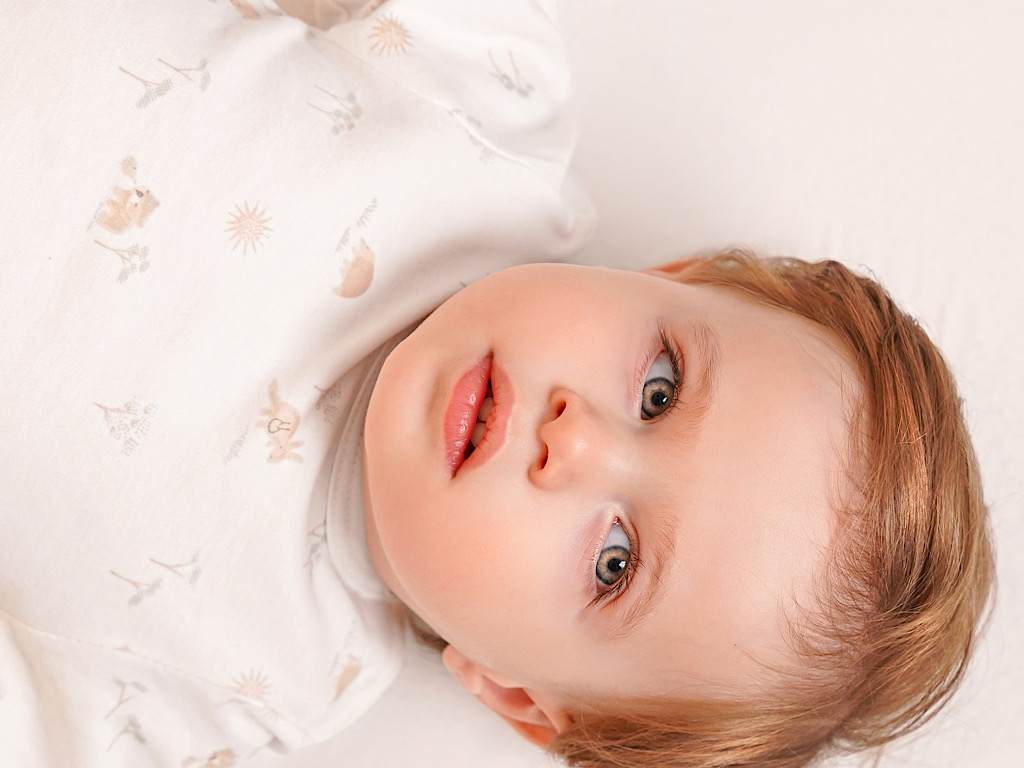 بادی آستین بلند نوزادی طرح کانگورو و دوستان نیلی nili