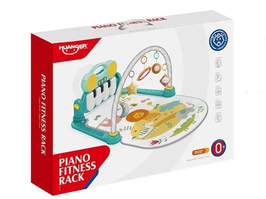 تشک بازی موزیکال نوزادی مدل جنگل هانگر huanger