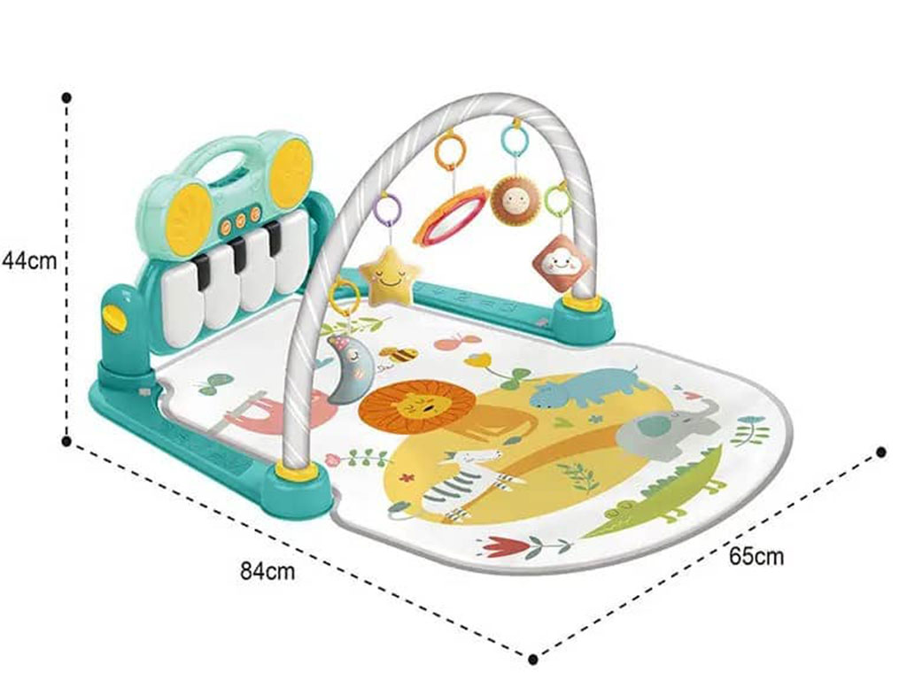 تشک بازی موزیکال نوزادی مدل جنگل هانگر huanger