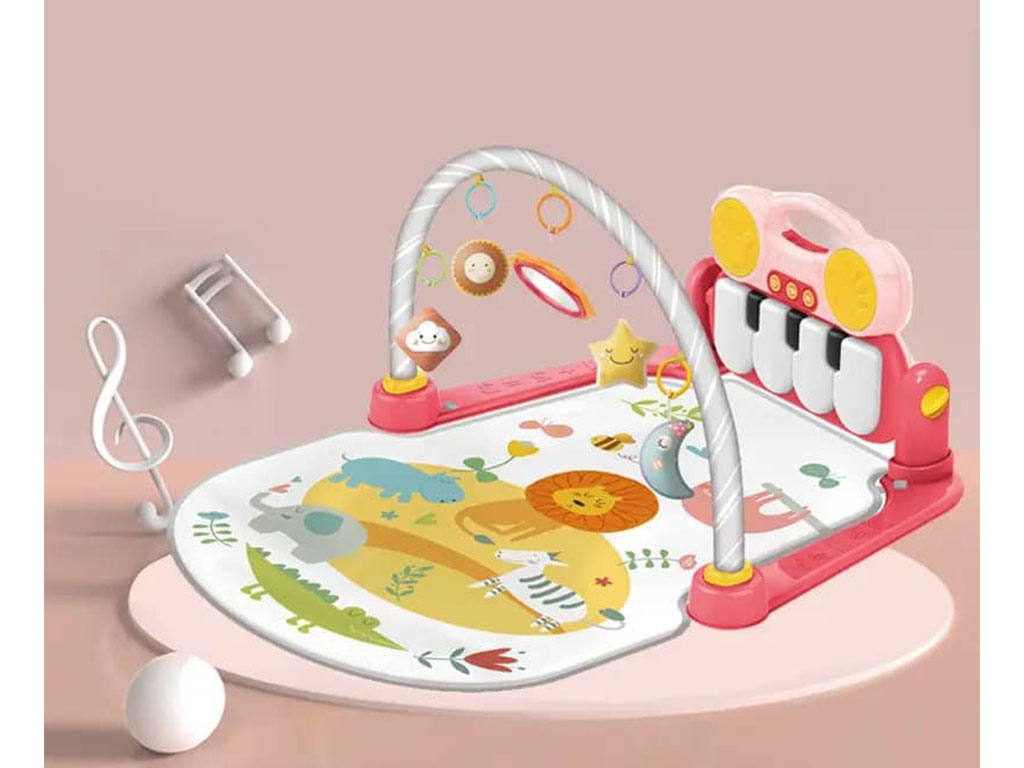 تشک بازی موزیکال نوزادی مدل جنگل هانگر huanger