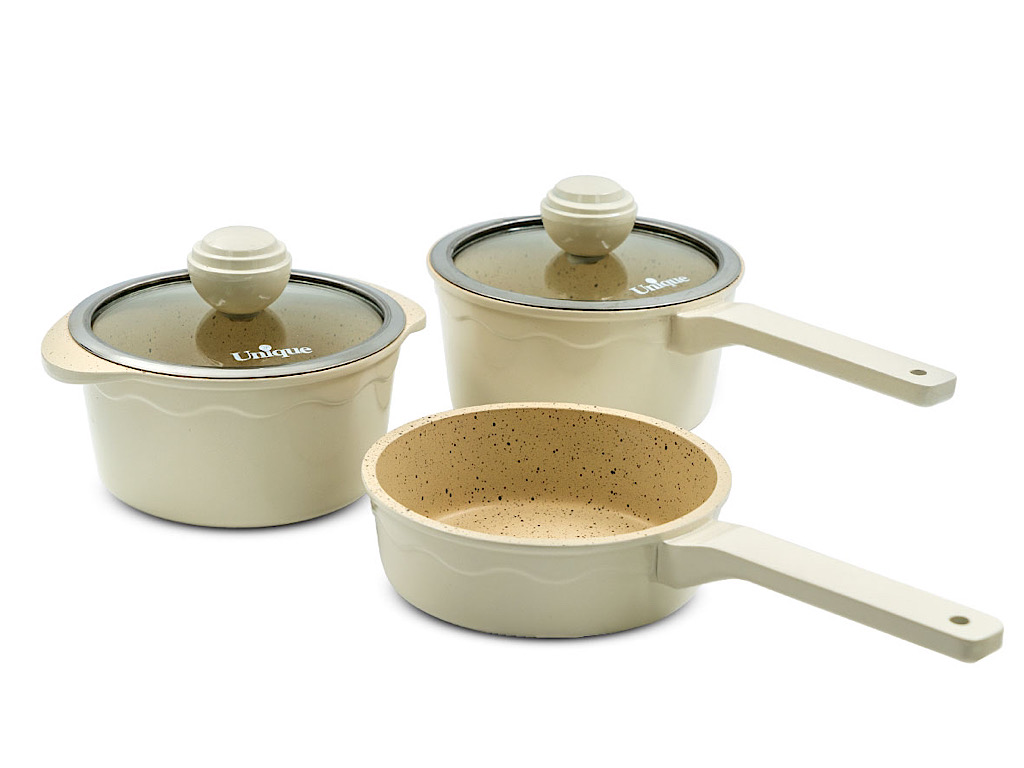 سرویس قابلمه نوزاد و کودک 5 تکه گرانیتی یونیک unique