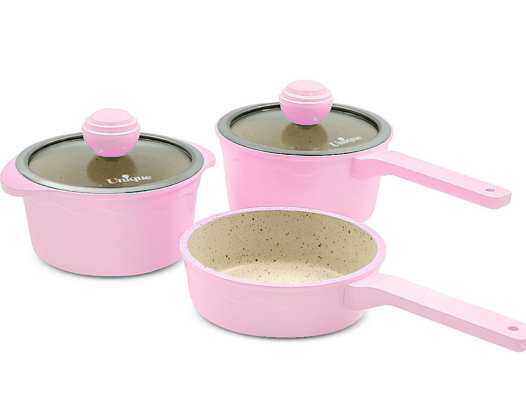 سرویس قابلمه نوزاد و کودک 5 تکه گرانیتی یونیک unique