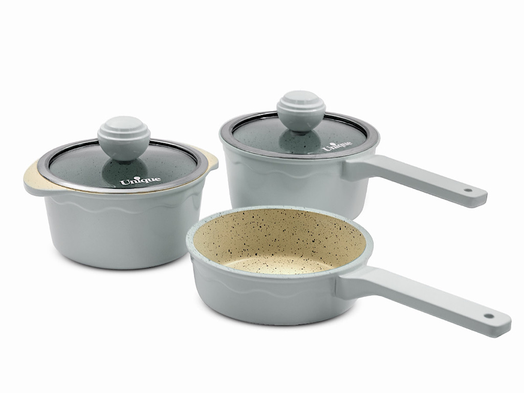 سرویس قابلمه نوزاد و کودک 5 تکه گرانیتی یونیک unique