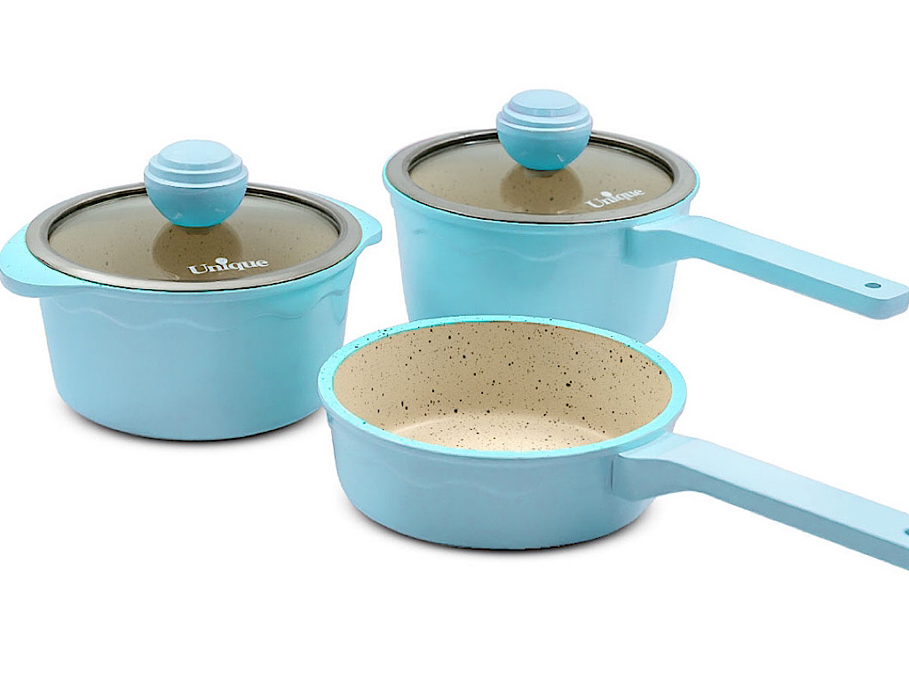 سرویس قابلمه نوزاد و کودک 5 تکه گرانیتی یونیک unique