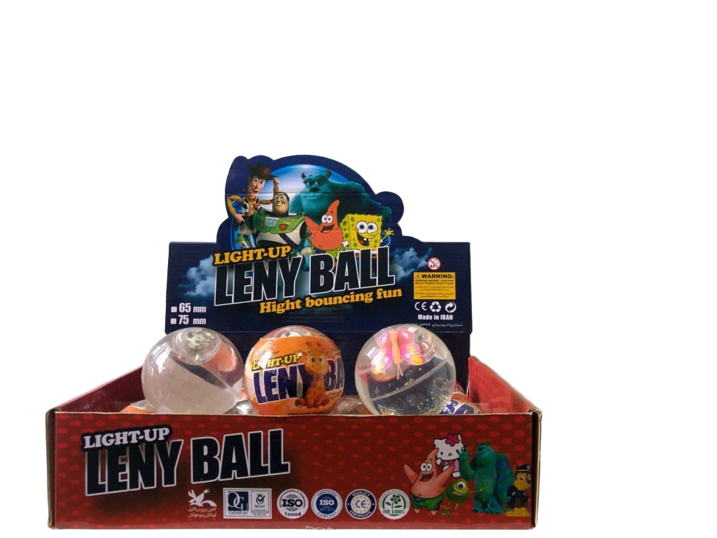 توپ چراغدار در طرح های مختلف