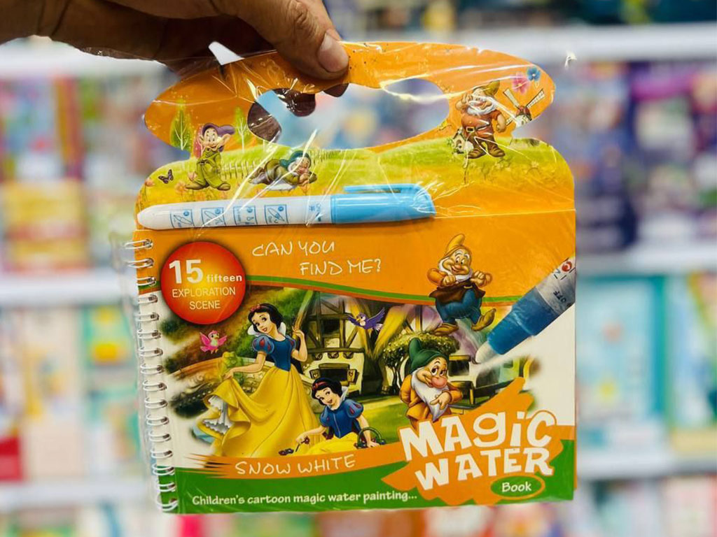 کتاب جادویی نقاشی رنگ آمیزی (مجیک واتر Magic water)