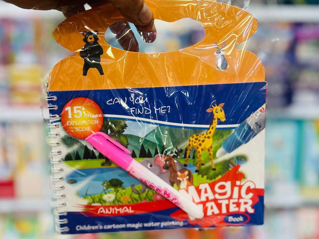 کتاب جادویی نقاشی رنگ آمیزی (مجیک واتر Magic water)