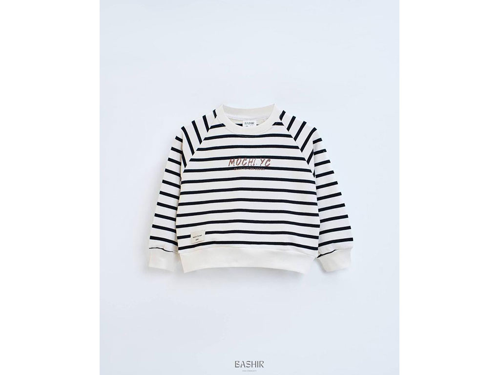 بلوز دورس آستین بلند راه راه بشیر