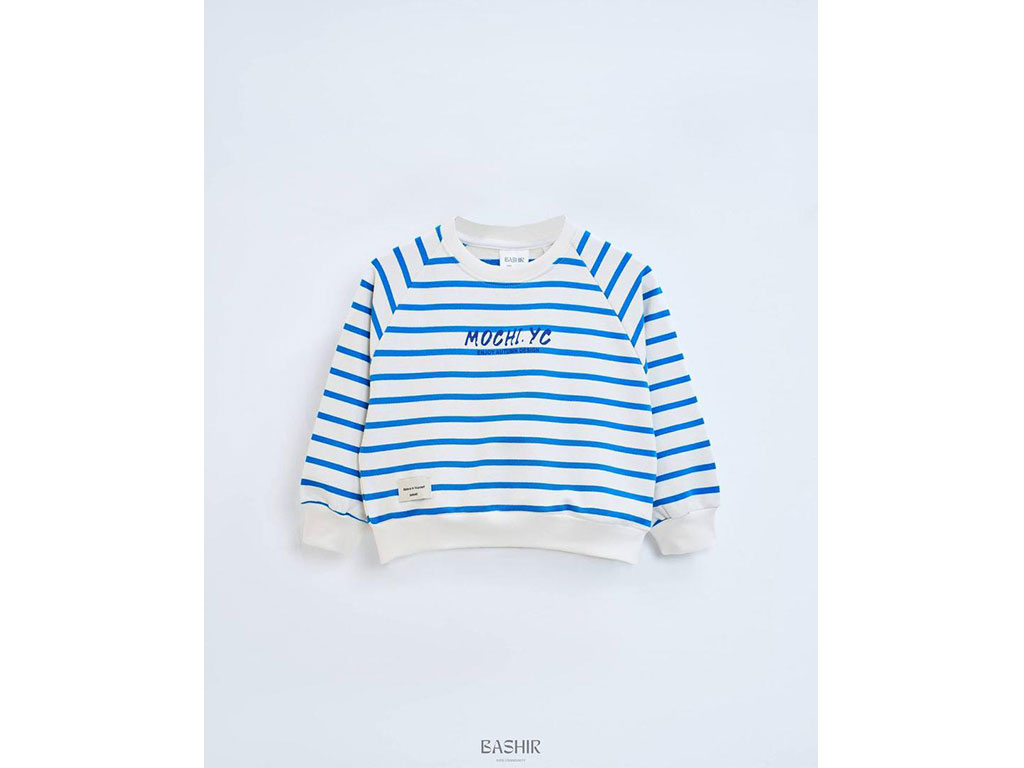 بلوز دورس آستین بلند راه راه بشیر