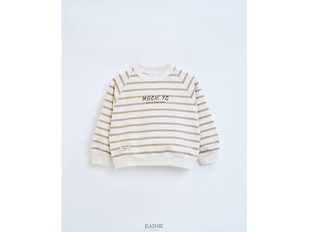 بلوز دورس آستین بلند راه راه بشیر