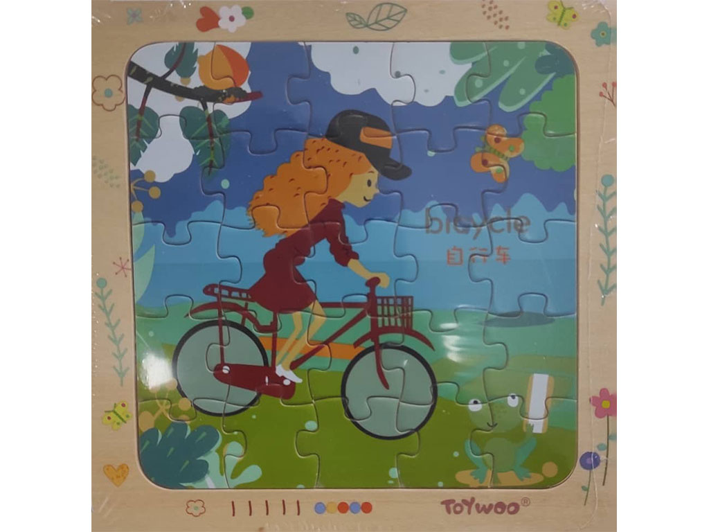 پازل چوبی 25 تکه سایز کوچک