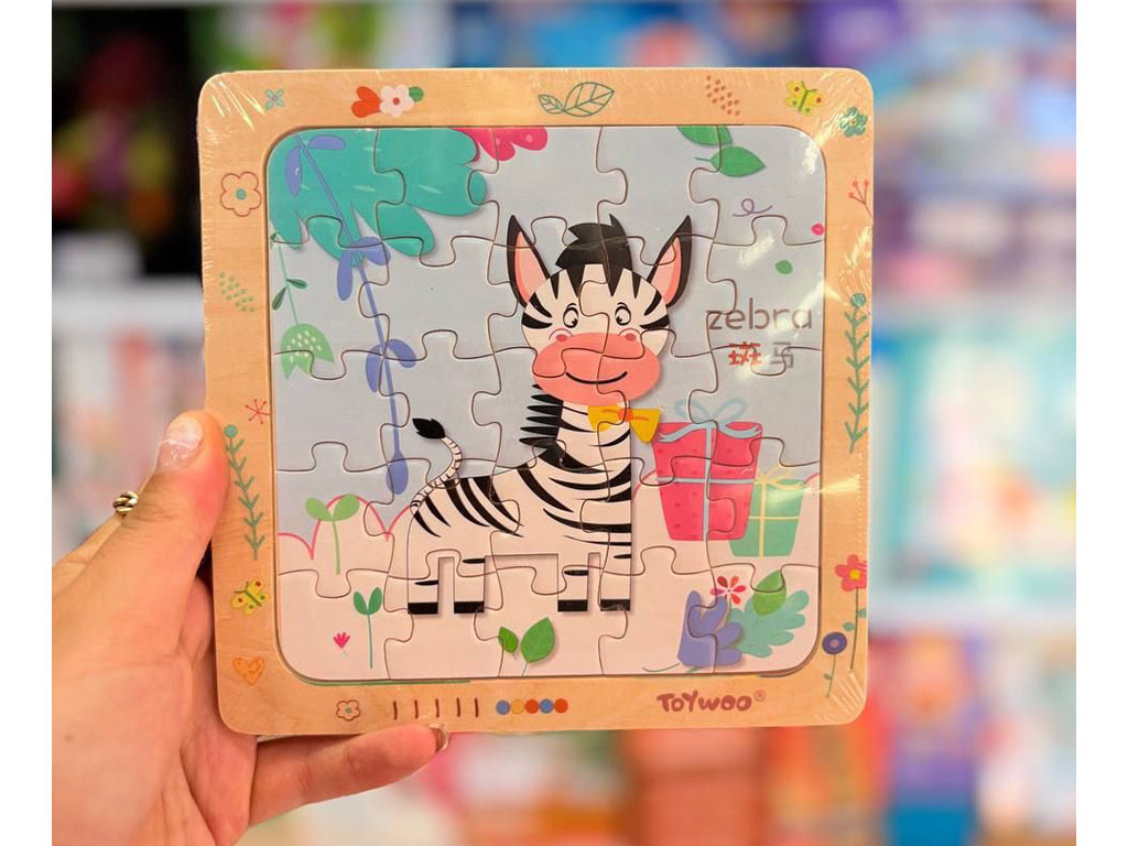 پازل چوبی 25 تکه سایز کوچک