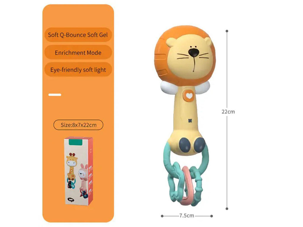 جغجغه دندانگیر نوزادی موزیکال