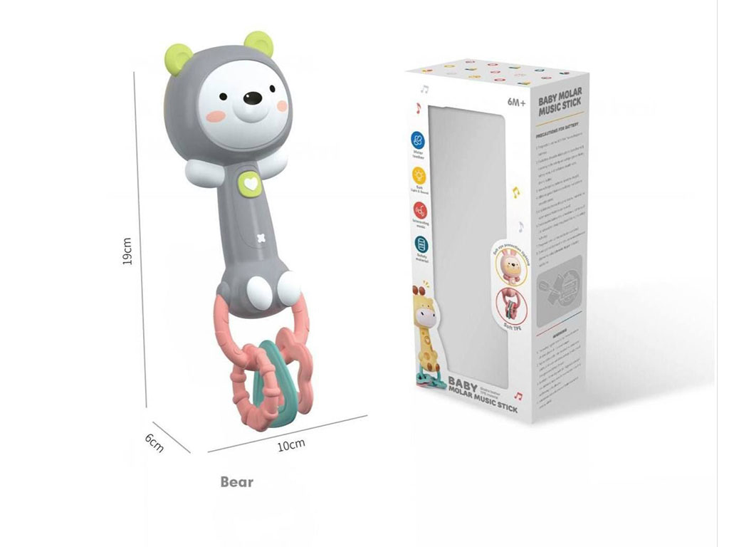 جغجغه دندانگیر نوزادی موزیکال