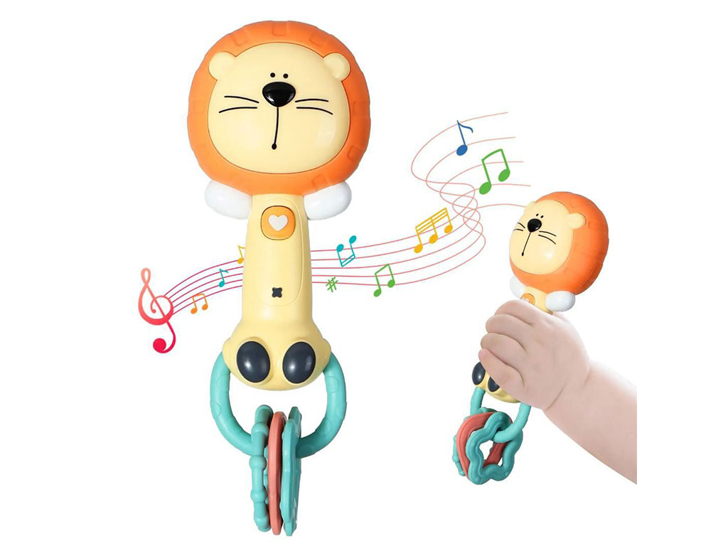 جغجغه دندانگیر نوزادی موزیکال