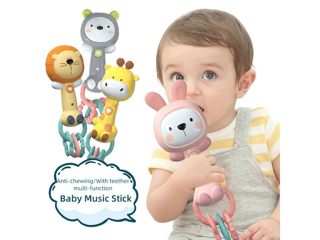 جغجغه دندانگیر نوزادی موزیکال