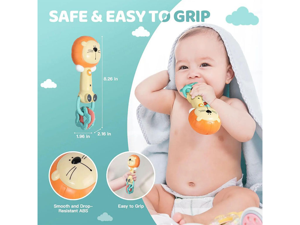 جغجغه دندانگیر نوزادی موزیکال