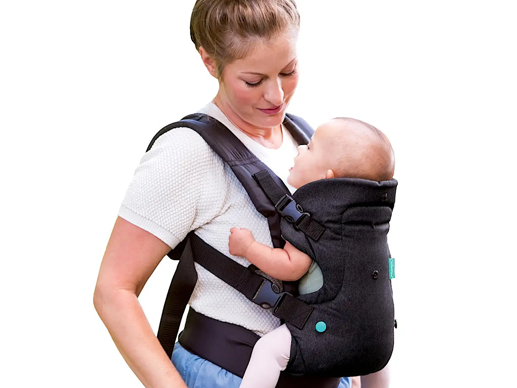 آغوشی چهار کاره نوزاد اینفنتینو Infantino مدل flip مشکی