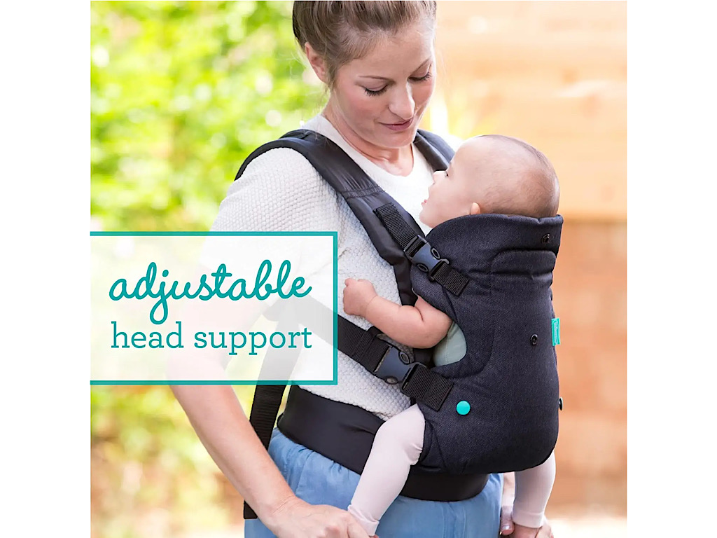 آغوشی چهار کاره نوزاد اینفنتینو Infantino مدل flip مشکی