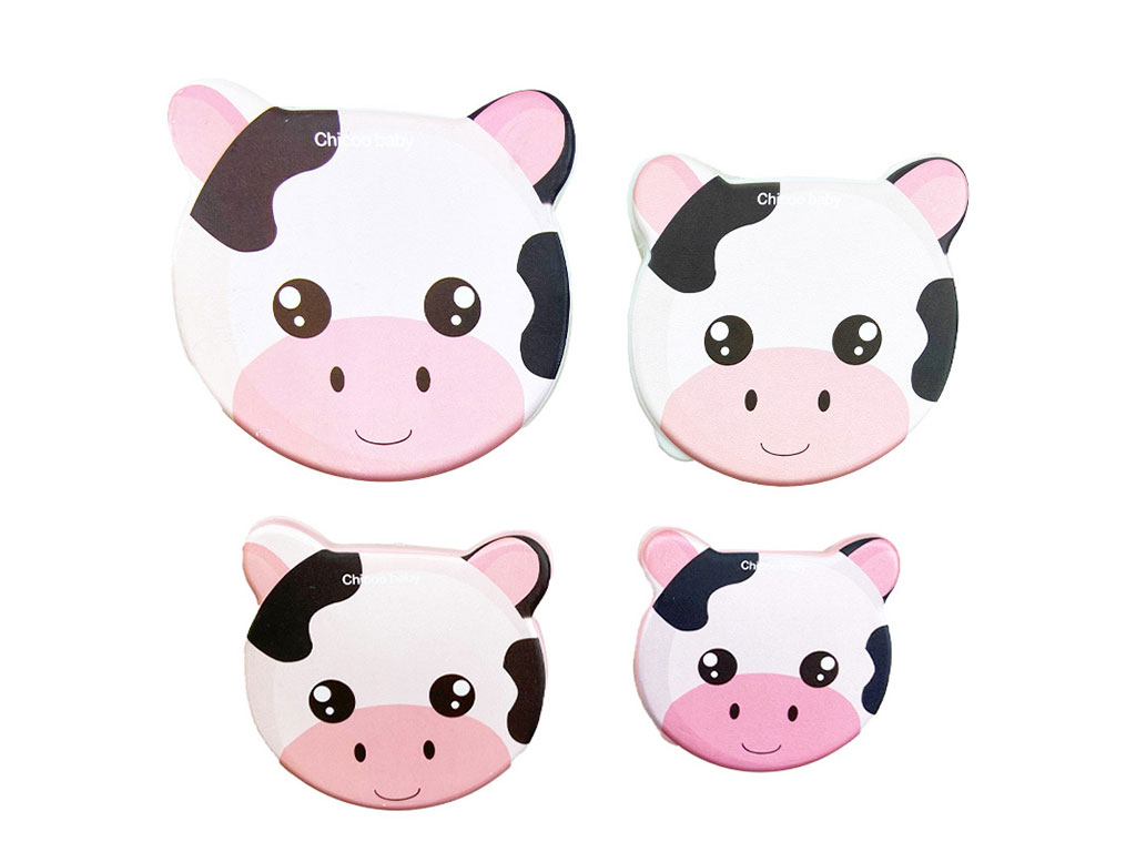 ظرف خوراکی 4 تکه  طرح حیوانات چیکو chicco